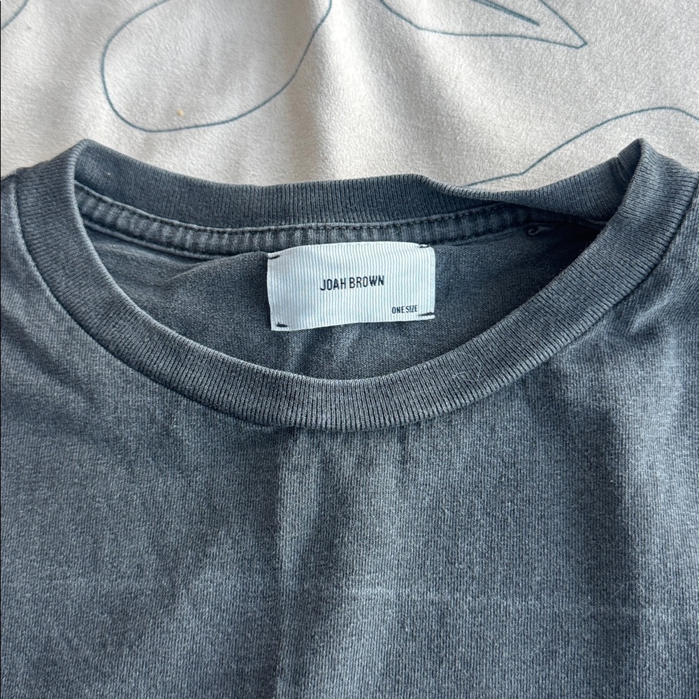 Joah Brown Dark Gray Long Sleeve Tee - Picture 12 of 12